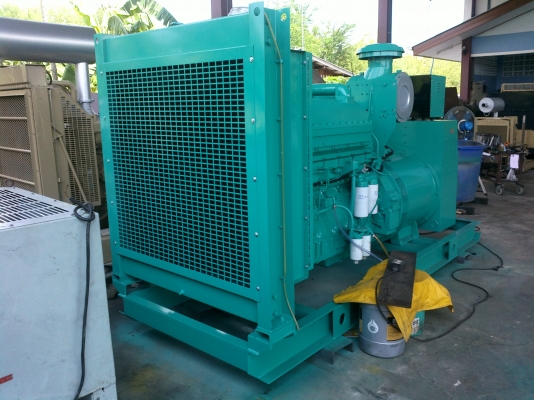 ขายเครื่องปั่นไฟ  ขมิ้น KTA19G3 500 kva. 600HP 1500RPM