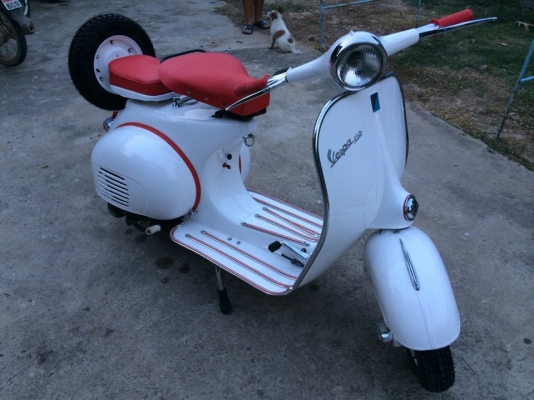 รับสั่งทำ Vespa และบริการหลังการขาย ร้าน Pong_Motor_Classic รับซ้อม ปะผุ ผ่นสี ขายซาก บริการครบวงจร