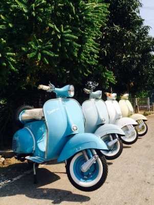 รับสั่งทำ Vespa และบริการหลังการขาย ร้าน Pong_Motor_Classic รับซ้อม ปะผุ ผ่นสี ขายซาก บริการครบวงจร