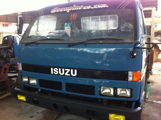 ขายรถบรรทุก 6 ล้อ (กระบะคาร์โก้) ISUZU NPR ห้างแท้ เครื่องดีคัสซีสวย ทะเบียนพร้อมโอน รถห้างแท้ สภาพพร้อมใช้ ช่วงล่างดี ยางเรเดียล