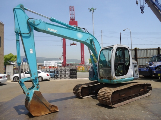 ขายด่วน Kobelco SK135 YY00  เก่าญี่ปุ่นยังไม่ใช้งานในไทย สภาพสวย ใบแทรค 70  ราคาคุยกันได้