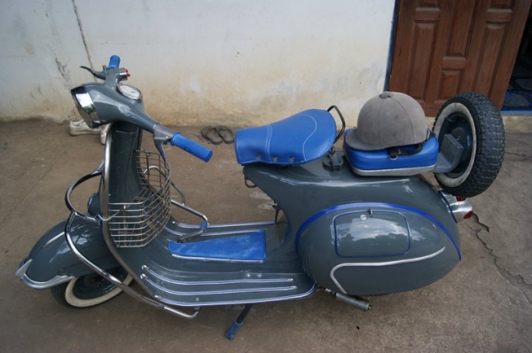 ขายด่วน เวสป้า64 เครื่องอิตาลี  โครอง อินเดีย ทำมา ใหม่ เครื่องฟิต 38000 ราคานี้ราคาเดียว