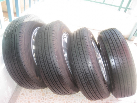 ขายล้อแม็ก All New Isuzu D-Max 16"x6.5" et41 6รู139 +ยางปี 0213  (0813747940)