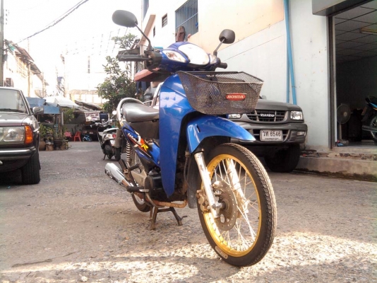 ขออนุญาติขาย  HONDA WAVE125 U-Box สีน้ำเงินดำ