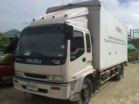 ISUZU DECA 195 แรง ปี 2001 พร้อมตู้เปิดข้างไฮดรอลิค ISUZU DECA 195 แรง ปี 2001 พร้อมตู้เปิดข้างไฮดรอลิค