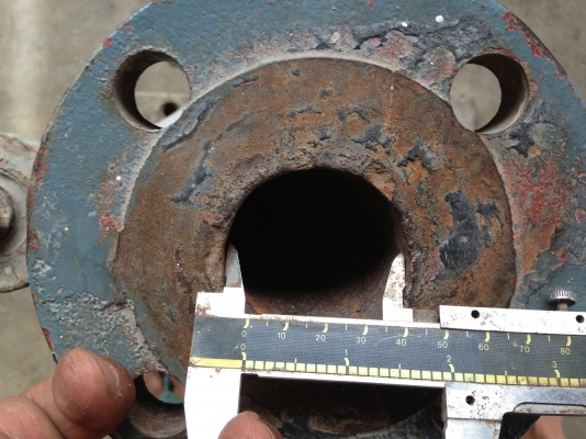 ขายหัวปั้มน้ำ Teral ขนาดเข้า 2.5 ออก 2 นิ้ว สภาพสวย