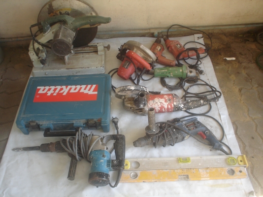 ขอบคุณครับหนุ่มกาฬสินธุ์ ขอให้ร่ำให้รวย  เหมามา เครื่องมือช่าง  ขายเหมายกหมด  ใช้ได้100\%ขายถูกๆๆ