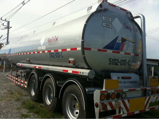 หางแท้งค์น้ำมัน 3 เพลา 40,000 ลิตร