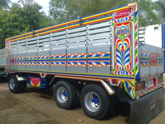 ขายหางพ่วง3คานไม่ดั้ม ยาว 7.50 สูง1.70