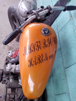 (เพิ่มรูปอุปกรณ์ที่ให้กับรถ) รถยิงเฟรม kawasaki KZ 400 (เพิ่มรูปอุปกรณ์ที่ให้กับรถ) รถยิงเฟรม kawasaki KZ 400