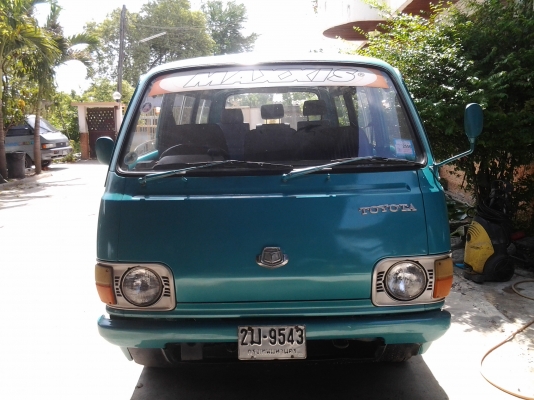 ฝากขายรถตู้ตาหวาน ทำสีใหม่ เครื่องเบนซิน 12 R เครื่องดีมาก