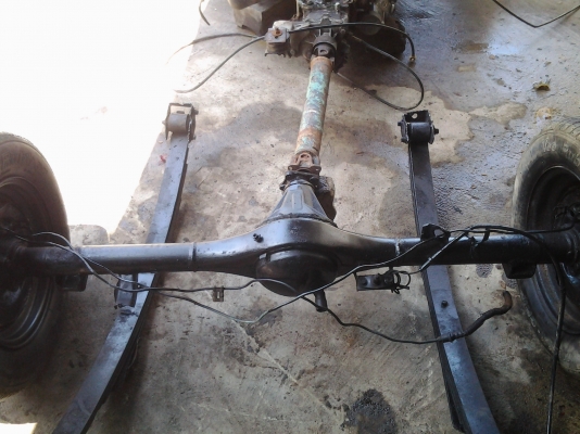 ขายช่วงล่างรถกระป้อครับ พร้อมเครื่อง+เกียร์