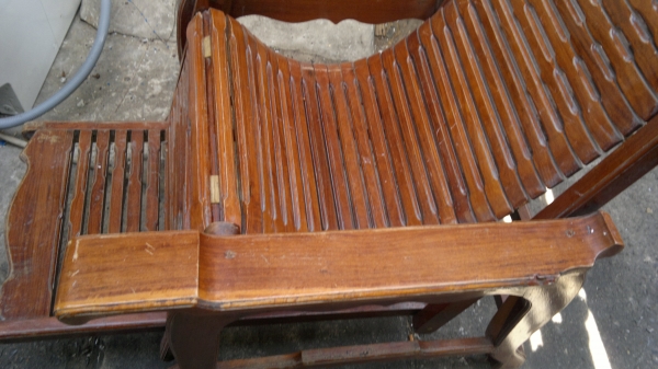 ขาย เก้าอี้ไม้ปรับเอนนอนได้