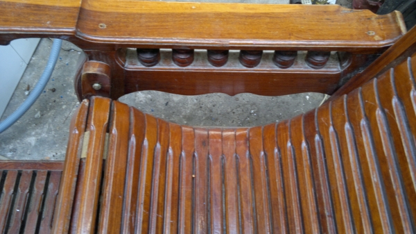 ขาย เก้าอี้ไม้ปรับเอนนอนได้