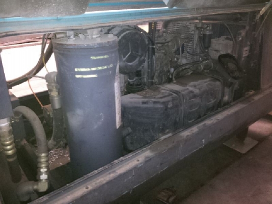 PDS175S # 53-A3A10381 : เครื่องปั๊มลม มือสอง นำเข้าจากญี่ปุ่น : กุ้ง:TOS:081-3062283