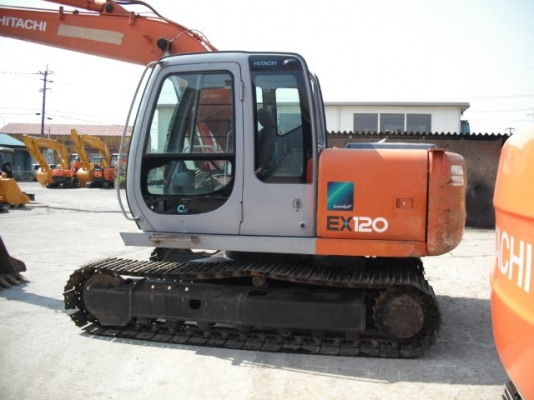 รถขุด HITACHI EX120-5 #51720, 7788Hr.,1997Yr. รถนอกนำเข้า จะถึงไทยแล้วครับ รถสวยมากครับ ติดต่อ มานะ 085-9049669