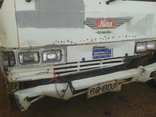 ขาย 6 ล้อดั้ม 117 แรง HINO FB112 F หน้า+หลังแล้ว เครื่อง แรง (WO4D)