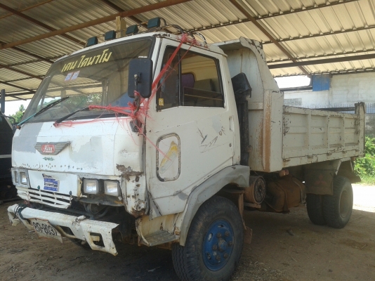 ขาย 6 ล้อดั้ม 117 แรง HINO FB112 F หน้า+หลังแล้ว เครื่อง แรง (WO4D)