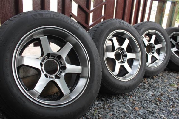 ขายล้อLENSOขอบ17*8 ลาย RT-8 พร้อมยาง 225-65-17