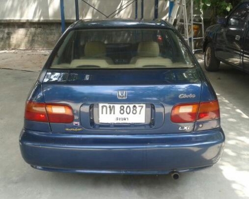 ด่วน..CiVIC4ประตูเครื่องหัวฉีดเดิมกระจกไฟฟ้าเกียร์ธรรมดาช่วงล่างดีสีสวยภาษีเต็ม(พร้อมขับส่ง)