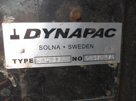 รถบด DYNAPAC CA251   คุณภาพเยี่ยม เก่านอก