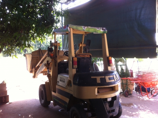 ขาย รถตัก ตัก1ตัน TCM  เครื่องเบนซิล