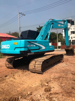 ลดเหลือ470,000 KOBELCO SK200-/// ระบบดี ช่วงล่างเต็ม เฟลมสวยไฟตัด เอกสารอินวอย พร้อมใช้งาน