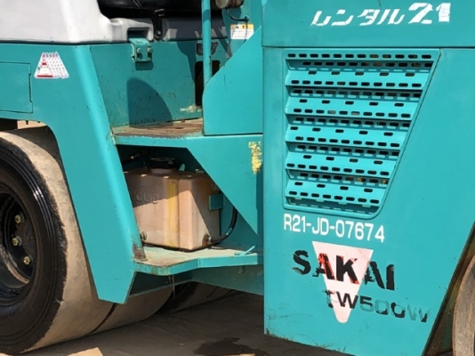 ขายรถบด SAKAI TW500 (บดสั่นสะเทือน ขนาด 5 ตัน) (4,XXX ชั่วโมง) นำเข้าเองจากญี่ปุ่น สภาพสวยพร้อมใช้ ม