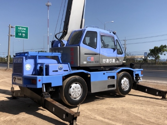 ขายรถเครน TADANO TR100M-1 (ขนาด 10 ตัน) ปี 1998 นำเข้าเองจากญี่ปุ่น สภาพสวยพร้อมใช้งาน มีVDOการทำงานครับ ขายรถเครน TADANO TR100M-1 (ขนาด 10 ตัน) ปี 1998 นำเข้าเองจากญี่ปุ่น สภาพสวยพร้อมใช้งาน มีVDOการทำงานครับ