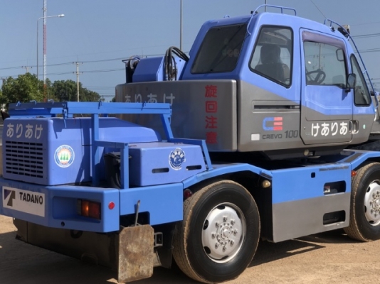 ขายรถเครน TADANO TR100M-1 (ขนาด 10 ตัน) ปี 1998 นำเข้าเองจากญี่ปุ่น สภาพสวยพร้อมใช้งาน มีVDOการทำงานครับ ขายรถเครน TADANO TR100M-1 (ขนาด 10 ตัน) ปี 1998 นำเข้าเองจากญี่ปุ่น สภาพสวยพร้อมใช้งาน มีVDOการทำงานครับ