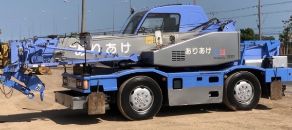 ขายรถเครน TADANO TR100M-1 (ขนาด 10 ตัน) ปี 1998 นำเข้าเองจากญี่ปุ่น สภาพสวยพร้อมใช้งาน มีVDOการทำงานครับ ขายรถเครน TADANO TR100M-1 (ขนาด 10 ตัน) ปี 1998 นำเข้าเองจากญี่ปุ่น สภาพสวยพร้อมใช้งาน มีVDOการทำงานครับ