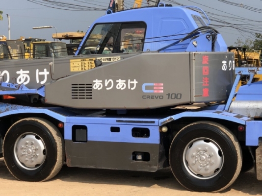 ขายรถเครน TADANO TR100M-1 (ขนาด 10 ตัน) ปี 1998 นำเข้าเองจากญี่ปุ่น สภาพสวยพร้อมใช้งาน มีVDOการทำงานครับ ขายรถเครน TADANO TR100M-1 (ขนาด 10 ตัน) ปี 1998 นำเข้าเองจากญี่ปุ่น สภาพสวยพร้อมใช้งาน มีVDOการทำงานครับ