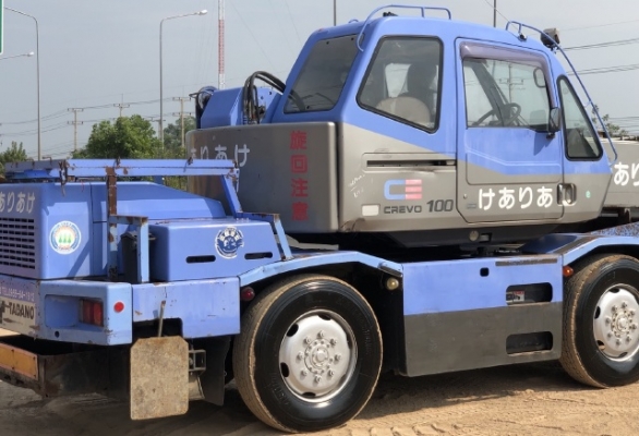 ขายรถเครน TADANO TR100M-1 (ขนาด 10 ตัน) ปี 1998 นำเข้าเองจากญี่ปุ่น สภาพสวยพร้อมใช้งาน มีVDOการทำงานครับ ขายรถเครน TADANO TR100M-1 (ขนาด 10 ตัน) ปี 1998 นำเข้าเองจากญี่ปุ่น สภาพสวยพร้อมใช้งาน มีVDOการทำงานครับ