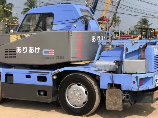 ขายรถเครน TADANO TR100M-1 (ขนาด 10 ตัน) ปี 1998 นำเข้าเองจากญี่ปุ่น สภาพสวยพร้อมใช้งาน มีVDOการทำงานครับ ขายรถเครน TADANO TR100M-1 (ขนาด 10 ตัน) ปี 1998 นำเข้าเองจากญี่ปุ่น สภาพสวยพร้อมใช้งาน มีVDOการทำงานครับ