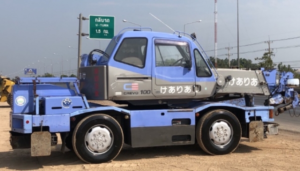 ขายรถเครน TADANO TR100M-1 (ขนาด 10 ตัน) ปี 1998 นำเข้าเองจากญี่ปุ่น สภาพสวยพร้อมใช้งาน มีVDOการทำงานครับ ขายรถเครน TADANO TR100M-1 (ขนาด 10 ตัน) ปี 1998 นำเข้าเองจากญี่ปุ่น สภาพสวยพร้อมใช้งาน มีVDOการทำงานครับ