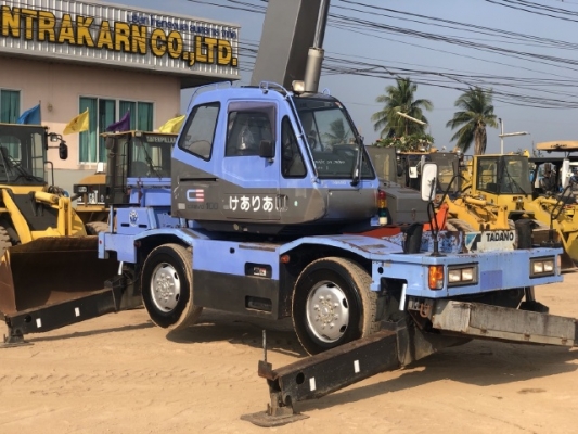 ขายรถเครน TADANO TR100M-1 (ขนาด 10 ตัน) ปี 1998 นำเข้าเองจากญี่ปุ่น สภาพสวยพร้อมใช้งาน มีVDOการทำงานครับ ขายรถเครน TADANO TR100M-1 (ขนาด 10 ตัน) ปี 1998 นำเข้าเองจากญี่ปุ่น สภาพสวยพร้อมใช้งาน มีVDOการทำงานครับ