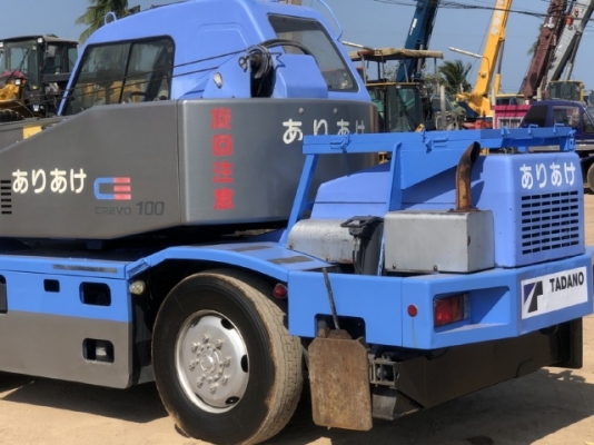 ขายรถเครน TADANO TR100M-1 (ขนาด 10 ตัน) ปี 1998 นำเข้าเองจากญี่ปุ่น สภาพสวยพร้อมใช้งาน มีVDOการทำงานครับ ขายรถเครน TADANO TR100M-1 (ขนาด 10 ตัน) ปี 1998 นำเข้าเองจากญี่ปุ่น สภาพสวยพร้อมใช้งาน มีVDOการทำงานครับ