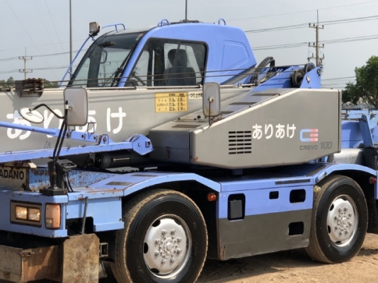 ขายรถเครน TADANO TR100M-1 (ขนาด 10 ตัน) ปี 1998 นำเข้าเองจากญี่ปุ่น สภาพสวยพร้อมใช้งาน มีVDOการทำงานครับ ขายรถเครน TADANO TR100M-1 (ขนาด 10 ตัน) ปี 1998 นำเข้าเองจากญี่ปุ่น สภาพสวยพร้อมใช้งาน มีVDOการทำงานครับ