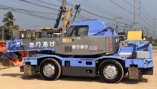 ขายรถเครน TADANO TR100M-1 (ขนาด 10 ตัน) ปี 1998 นำเข้าเองจากญี่ปุ่น สภาพสวยพร้อมใช้งาน มีVDOการทำงานครับ ขายรถเครน TADANO TR100M-1 (ขนาด 10 ตัน) ปี 1998 นำเข้าเองจากญี่ปุ่น สภาพสวยพร้อมใช้งาน มีVDOการทำงานครับ