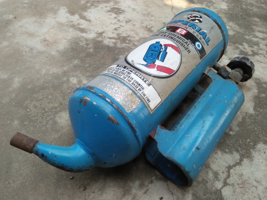 ถังดับเพลิงโบราณ หายาก น่าเก็บสะสม