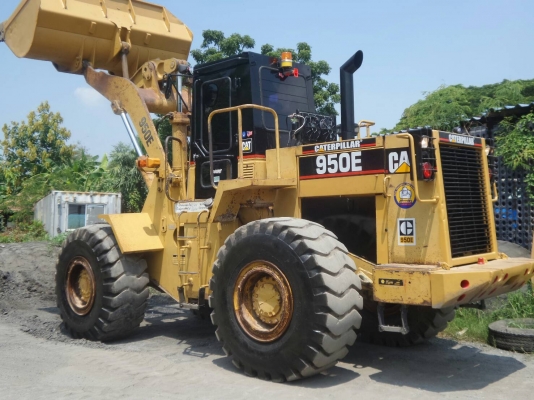 รถตักล้อยาง Catterpillar 950E ตู้เก๋ง แอร์เย็น เครื่องดีปั้มแรง เอกสารเล่มทะเบียน เจ้าของขายเอง