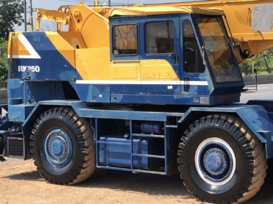 ขายรถเครน KOBELCO RK250 (ขนาด 25 ตัน) นำเข้าเองจากญี่ปุ่น สภาพสวยพร้อมใช้งาน มีVDOการทำงานครับ