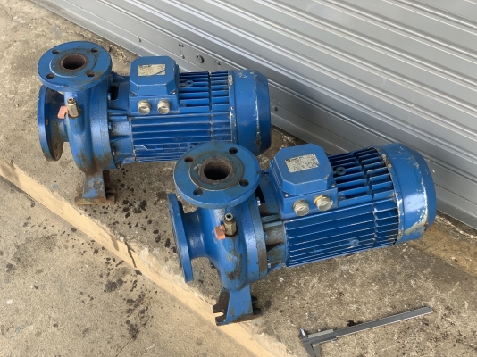 ขายปั๊มน้ำหอยโข่ง Ebara 10HP. 380V MD/E 50-160 made in Italy ขนาดเข้า 2.5นิ้ว ออก 2นิ้ว ใบพัดเหล็กหล่อ สภาพสวยเดิมๆ หมุนนิ่ม พร้อมใช้งาน มี 2ตัวครับ ขายปั๊มน้ำหอยโข่ง Ebara 10HP. 380V MD/E 50-160 made in Italy ขนาดเข้า 2.5นิ้ว ออก 2นิ้ว ใบพัดเหล็กหล่อ สภาพสวยเดิมๆ หมุนนิ่ม พร้อมใช้งาน มี 2ตัวครับ