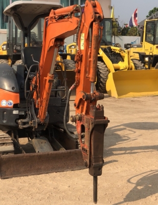 ขายรถขุด HITACHI EX20U-3 หัวกระแทก NPK นำเข้าจากญี่ปุ่น สภาพสวยพร้อมใช้ มีVDOการทำงานครับ