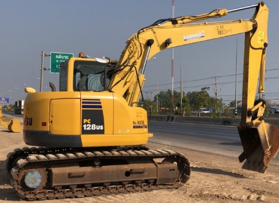 ขายรถขุด KOMATSU PC128US-8 (เทียบเท่า PC120-8) นำเข้าเองจากญี่ปุ่น สภาพสวยพร้อมใช้งาน มีVDOการทำงานค