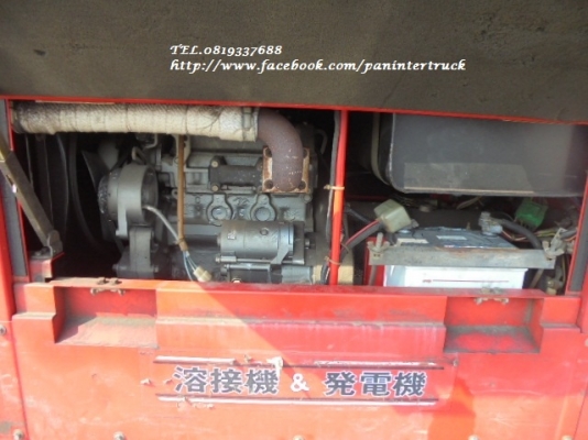 SALE FROM JAPAN เครื่องเชื่อมพร้อมชุดปั่นไฟSHINDAIWA -DGW280MT เครื่องยนต์ดีเซล3 สูบ (ทดสอบแล้วใช้งานได้จริง /มี VDO.การทำงาน)