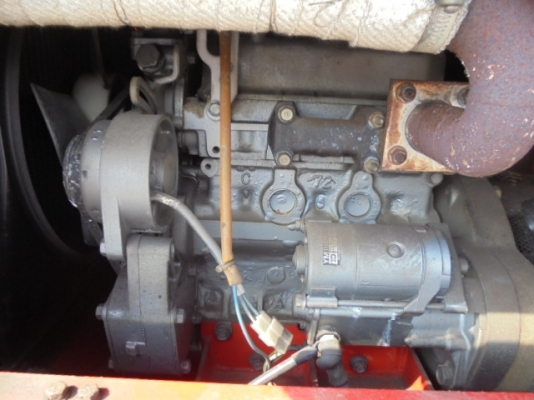 SALE FROM JAPAN เครื่องเชื่อมพร้อมชุดปั่นไฟSHINDAIWA -DGW280MT เครื่องยนต์ดีเซล3 สูบ (ทดสอบแล้วใช้งานได้จริง /มี VDO.การทำงาน)