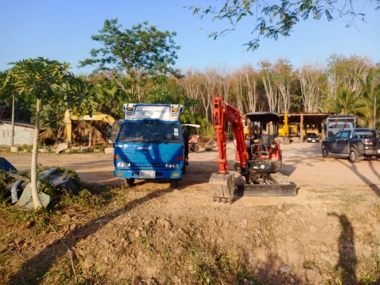 ขายคู่2คัน460,000 KUBOTA KX91-3 เทรลเลอร์ท้ายลาด6ล้อโตโยต้า85แรงม้า จะซื้อแยกก็ได้