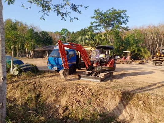 ขายคู่2คัน460,000 KUBOTA KX91-3 เทรลเลอร์ท้ายลาด6ล้อโตโยต้า85แรงม้า จะซื้อแยกก็ได้
