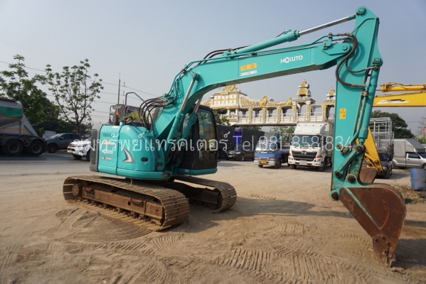 ขายรถแบคโฮ KOBELCO SK125SR-2 YV06 รุ่นใหม่ แทรคใหญ่ 70 ซม ไปป์ปิ้ง โทร 081-8581834 แบงค์